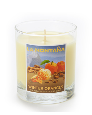 Winter Oranges Scented Candle by la_montana