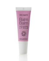 Rose Geranium Lip Balm tube (10ml) by balm_balm