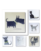 Glitter Dogs & Cats Box Set by english_graphics