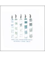 Birthday Candles Card by english_graphics