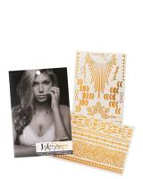 Metallic Tattoos Kit - Gold (2 sheets ) by glimmer
