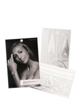 Metallic Tattoos Kit - Silver (2 sheets ) by glimmer