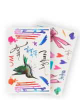 Watercolour Tattoos Kit - Free Spirit (2 sheets) by glimmer