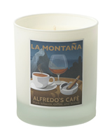 Alfredo's Cafe Scented Candle (220g) by la_montana