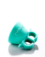 The Original Wearable Nail Polish Holder - Spa Green by tweexy